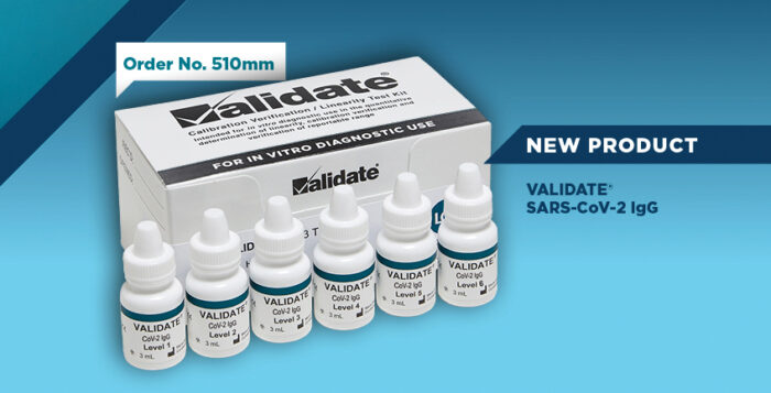 VALIDATE® SARS Cov-2 Linearity Verification and Calibration Kits